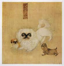 Ancient Chinese Imperial Dog Art